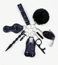 Load image into Gallery viewer, Alarm Keychain - Black