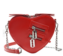 Load image into Gallery viewer, Red Heart Handbag