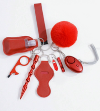 Load image into Gallery viewer, Alarm Keychain - Red