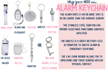 Load image into Gallery viewer, Alarm Keychain-Purple
